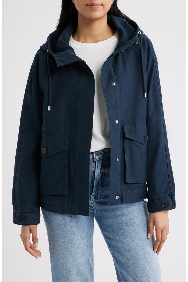 Blueberry Hooded Jacket, Main, color, BLUE BERRY