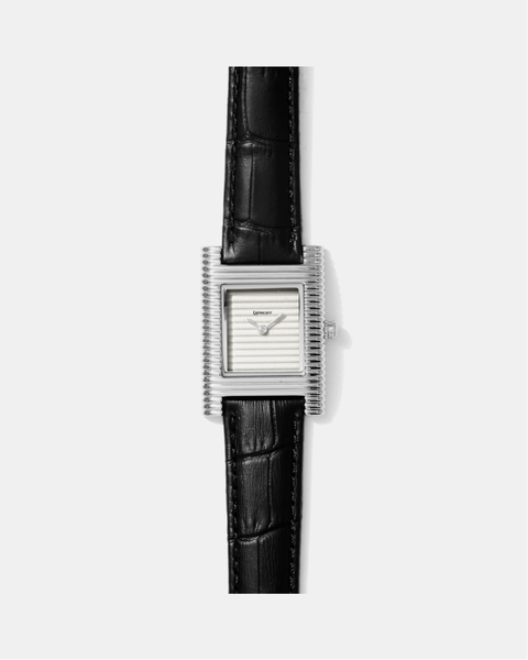 Striata Silver Watch