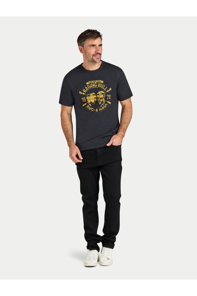 Ruck & Maul Print T-Shirt, Alternate, color, Black