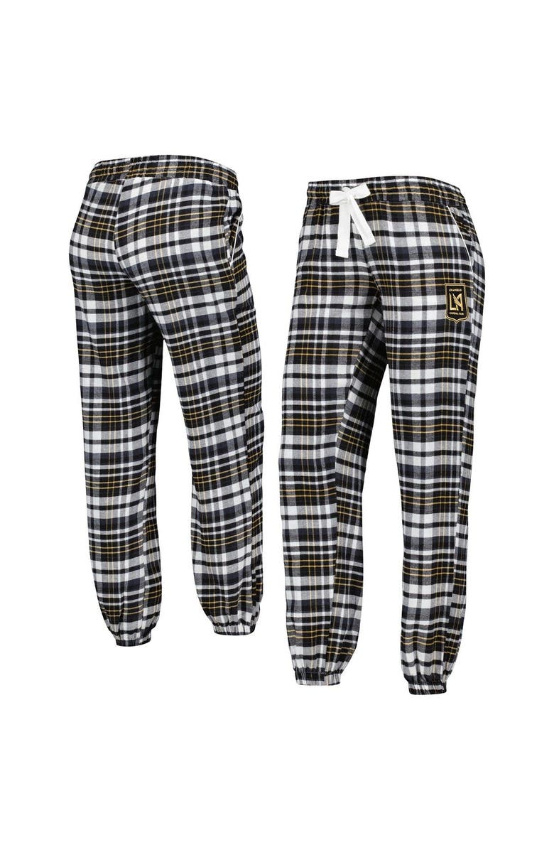 CONCEPTS SPORT Women's Concepts Sport Black LAFC Mainstay Flannel Sleep Pants, Main, color, 
