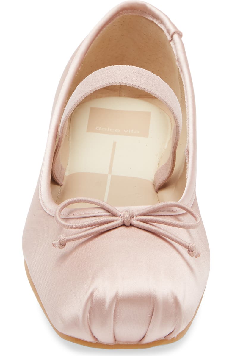 Dolce Vita Ginata Ballet Flat, Alternate, color, Blush Satin