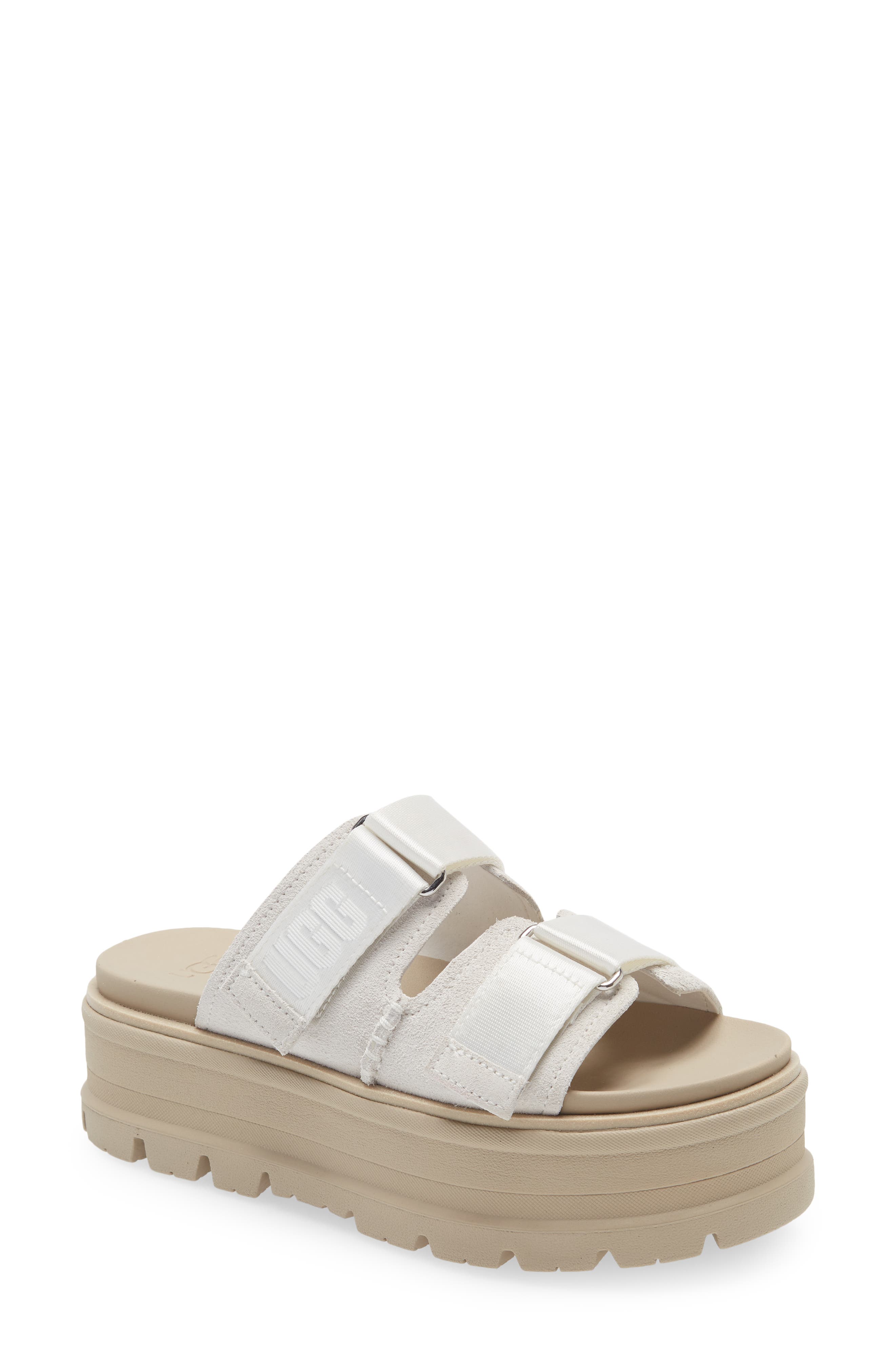 UGG<sup>®</sup> Clem Platform Slide Sandal, Main, color, 