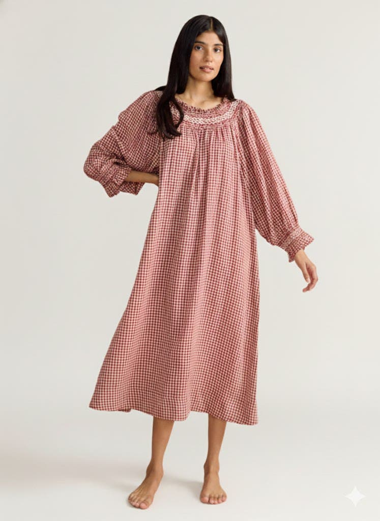 selected Rust Gingham
