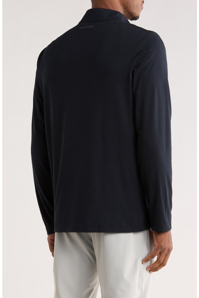 The Heater Arizona Diamondbacks Quarter Zip Pullover, Alternate, color, BLACK