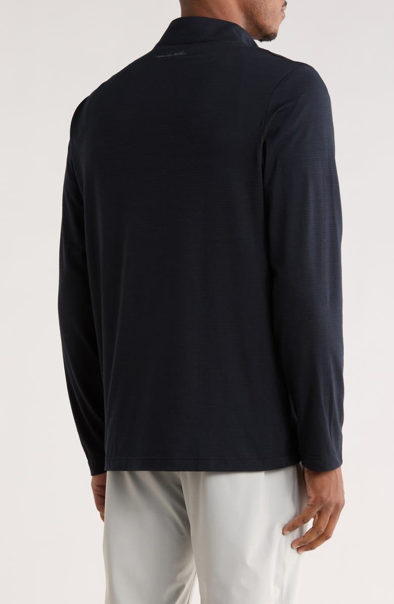 TravisMathew The Heater Arizona Diamondbacks Quarter Zip Pullover, Alternate, color, Black