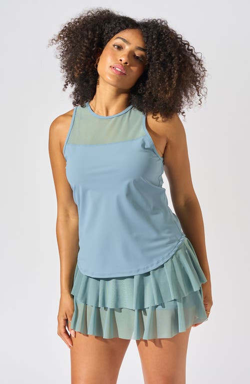 Bobbe Active Love All Tank In Blue