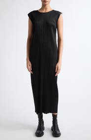 Pleats Please Issey Miyake Monthly Colors September Pleated Sleeveless Dress