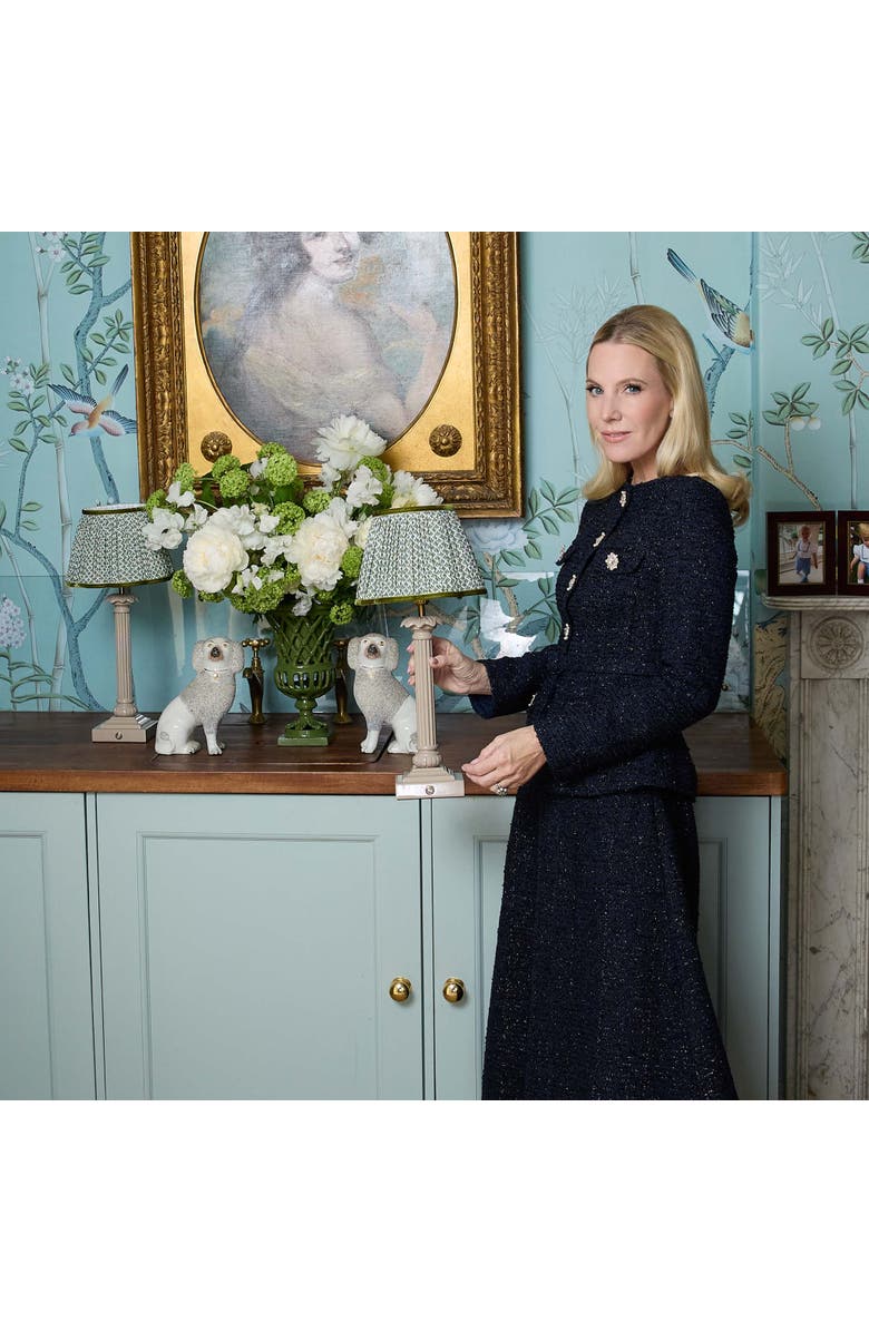 Mrs. Alice Putty Corinthian Lacquer Rechargeable Lamp, Alternate, color, Putty