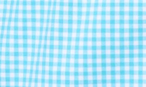 TAILORBYRD TAILORBYRD GINGHAM STRETCH COTTON BUTTON-UP SHIRT