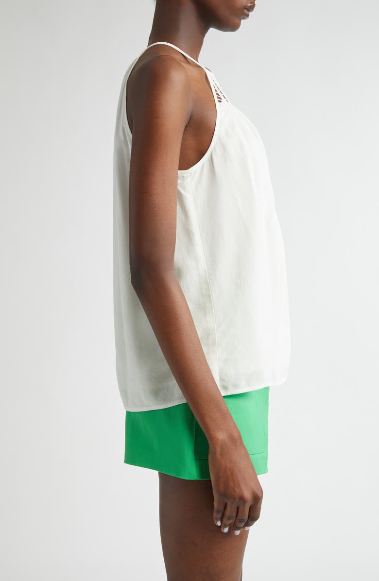 Ramy Brook Mila Lace Sleeveless Top, Alternate, color, Ivory Eyelet