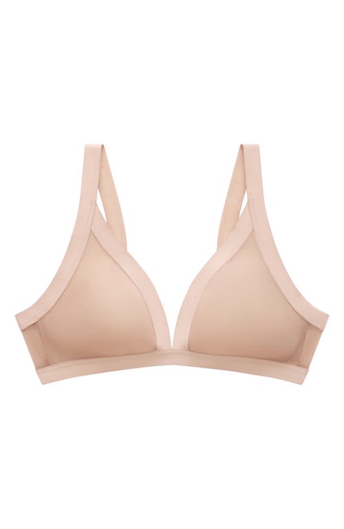 Thirdlove Bare Wireless Mesh Spacer Bra In Pink
