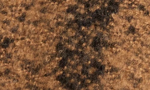 Calvin Klein Logo Tweed Scarf In Brown
