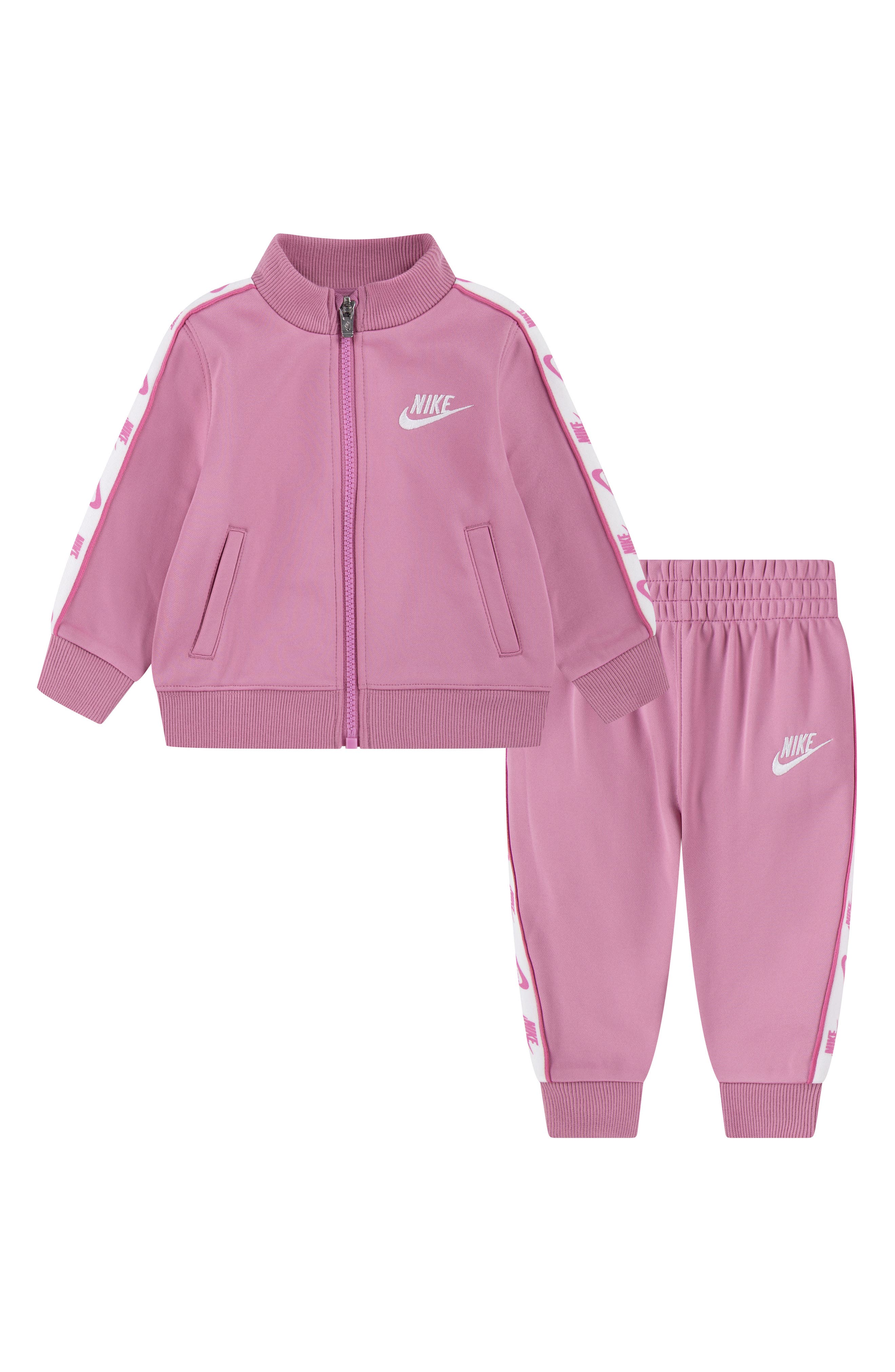 Kids' Logo Tape Jacket & Joggers Set