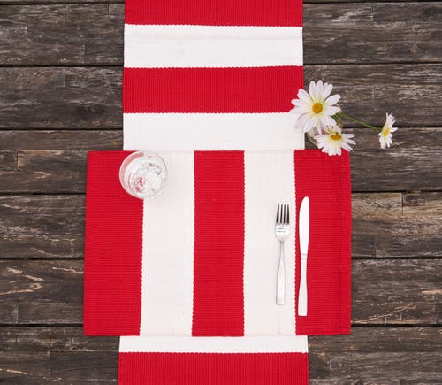 C & F Home C&f Home Cabana Stripes Runner Collection In Red