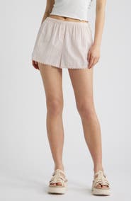 BP. Cotton Seersucker Boxer Shorts