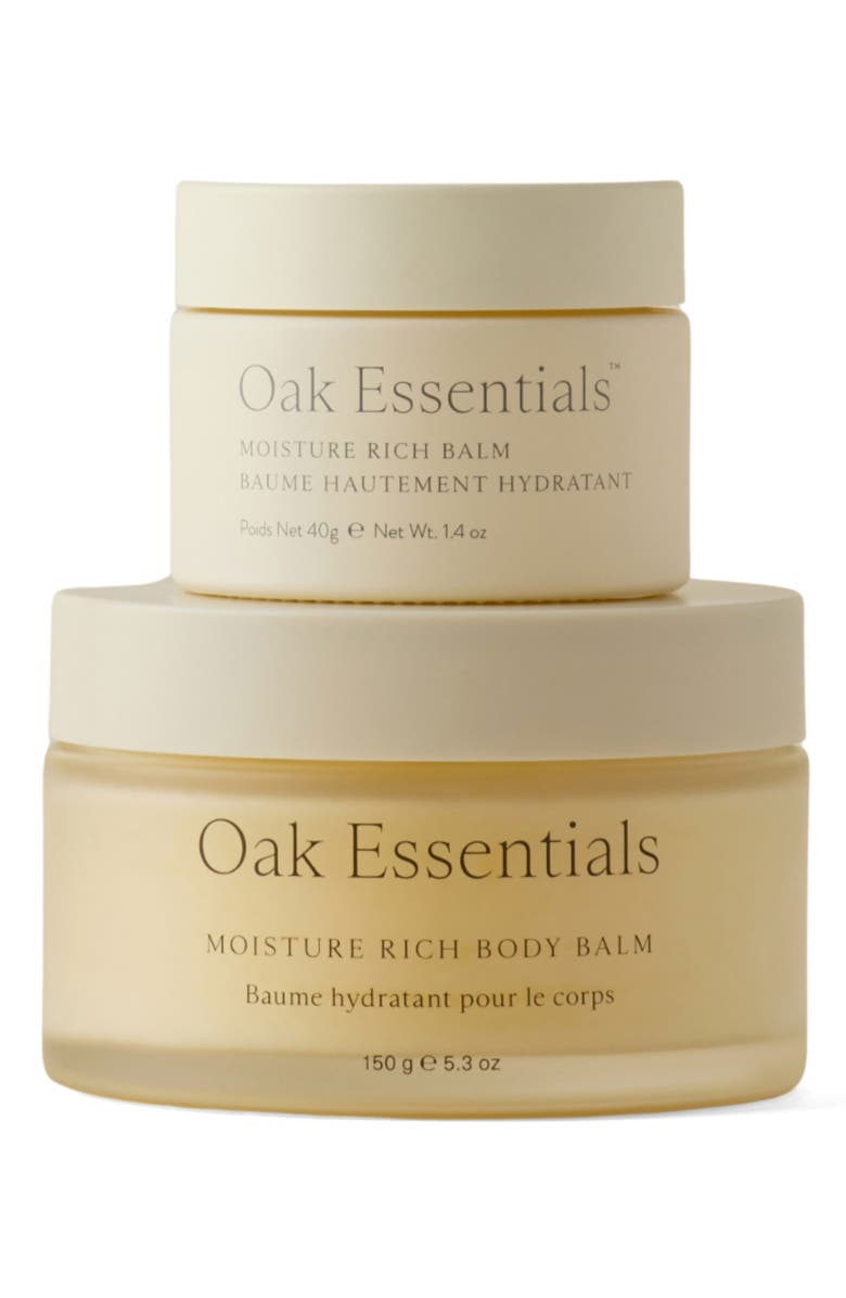 Oak Essentials Moisture Rich Skin Care Set $146 Value, Main, color,