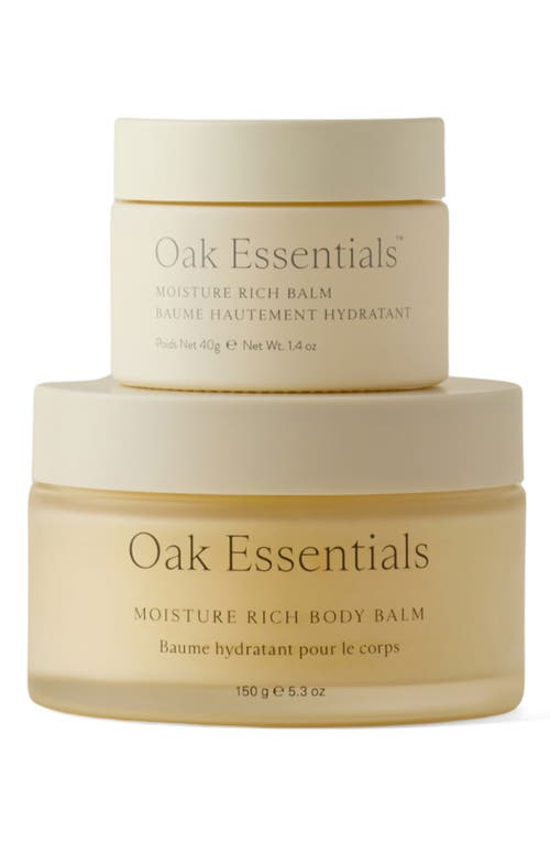 Oak Essentials Moisture Rich Skin Care Set $146 Value  product