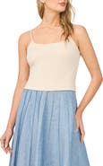 Halogen® Compression Crop Camisole