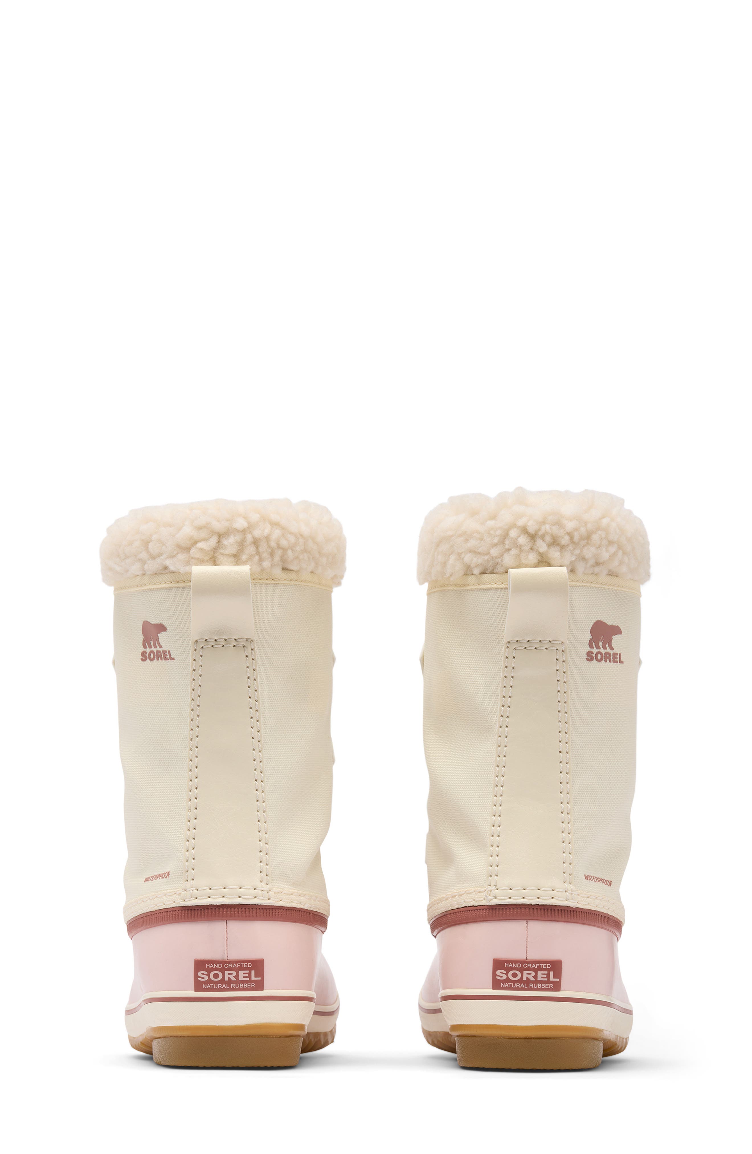 Kids' Yoot Pac Waterproof Snow Boot, Alternate, color, SNOW/ PINK SALT