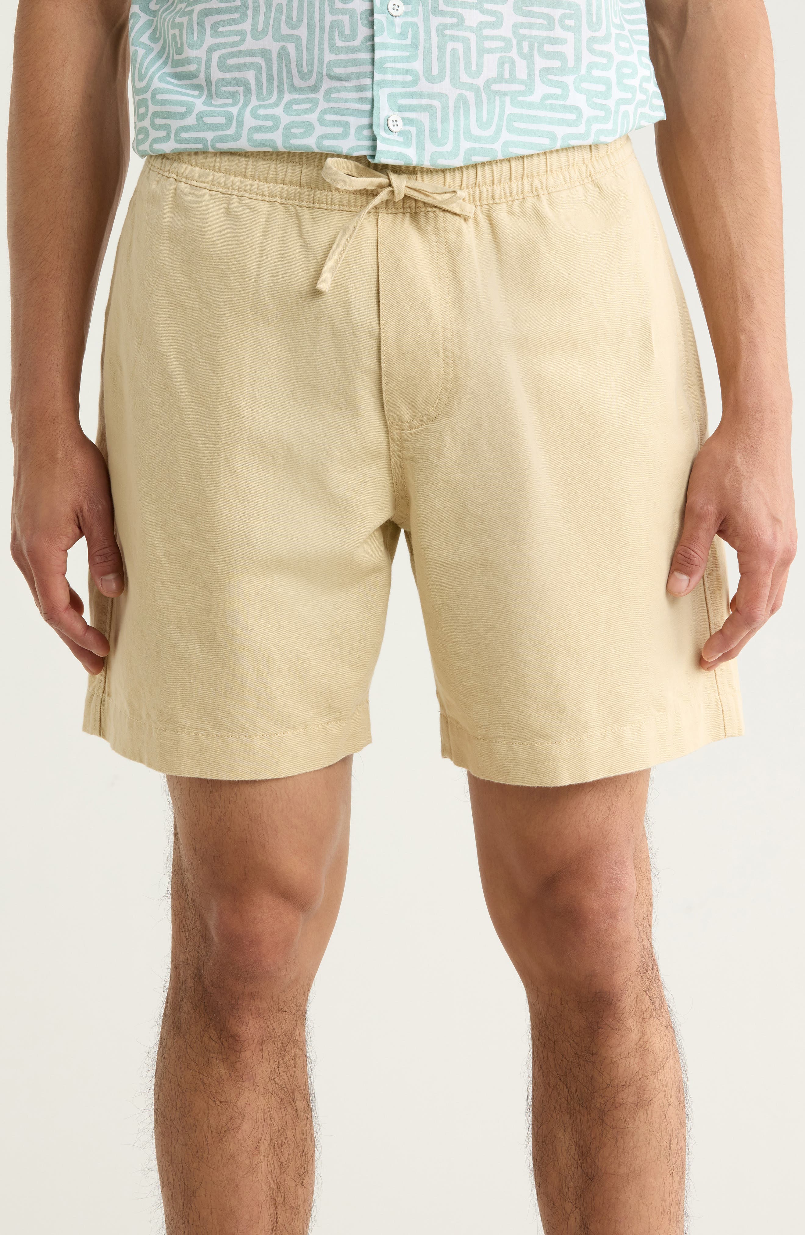 Burnbridge Linen & Cotton Shorts - image 3