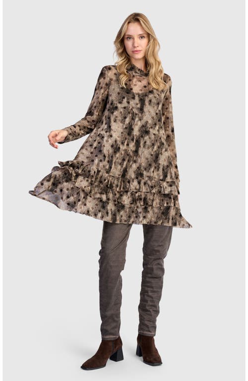 Alembika Cairn Mesh Swing Top In Brown