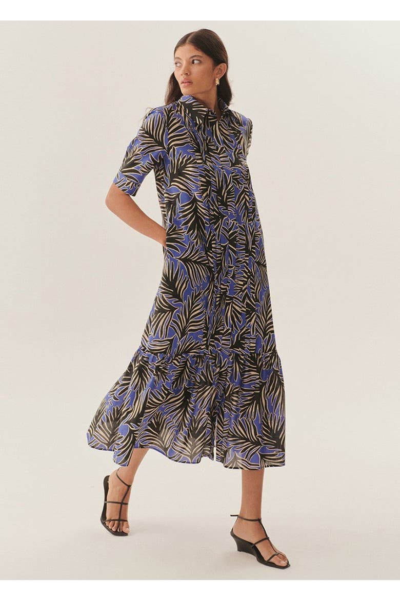 Mabel Midi Dress, Alternate, color, MULTI COLOR