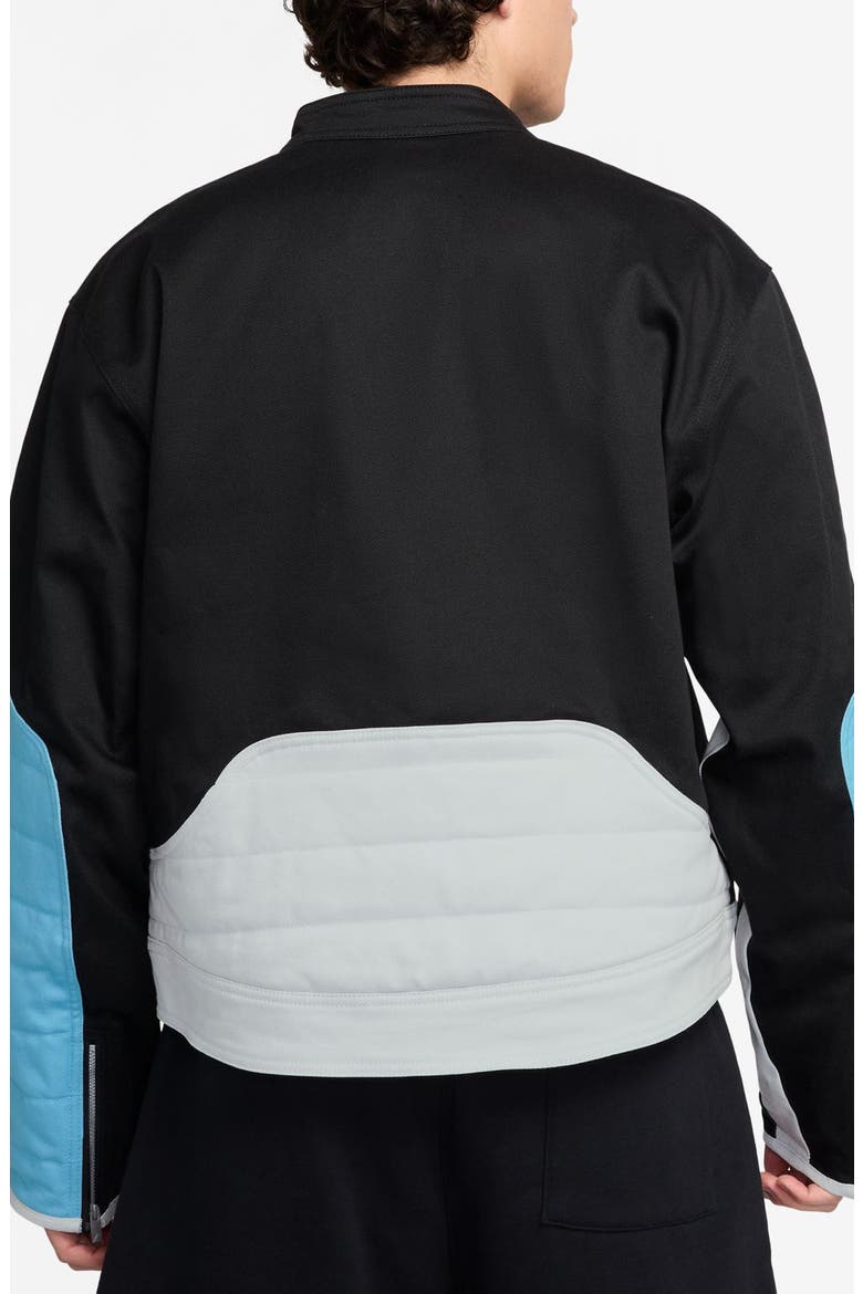 Motosport Colorblock Jacket, Alternate, color, 011 BLACK/BLCHLL