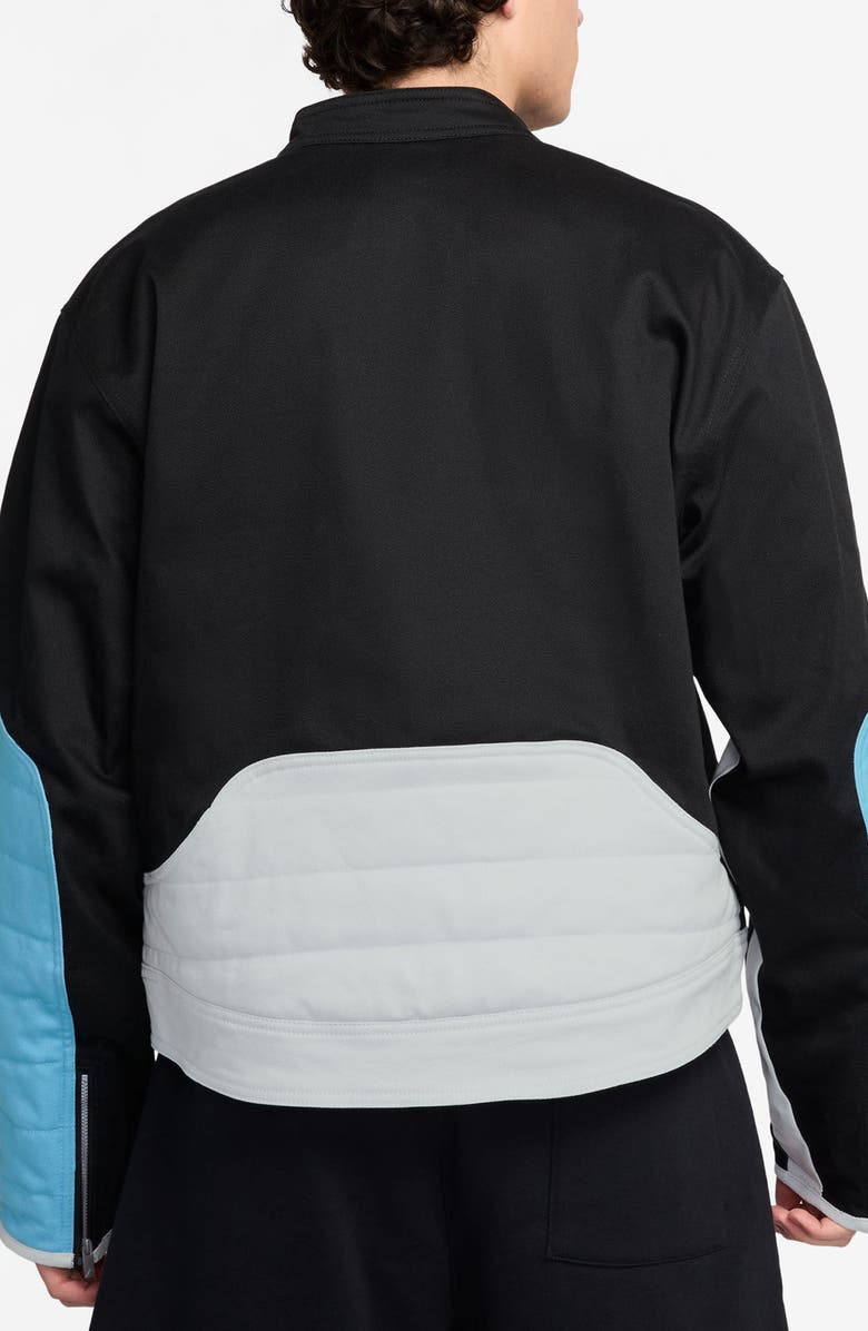Nike Motosport Colorblock Jacket, Alternate, color, 011 Black/Blchll
