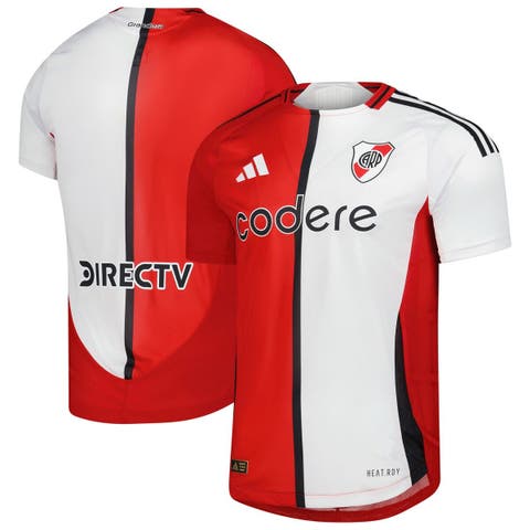 Men's adidas  White/Red Club Atlético River Plate 2024/25 Third Authentic Jersey