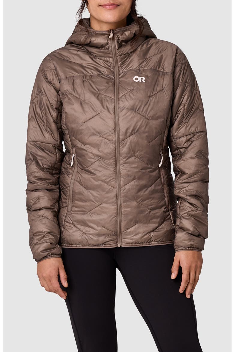 SuperStrand LT Hooded Jacket, Main, color, SABLE
