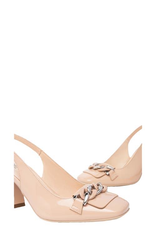 Nerogiardini Chain Slingback Pump In Brown