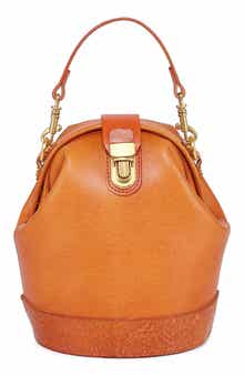 OLD TREND Doctor Bucket Leather Crossbody Bag