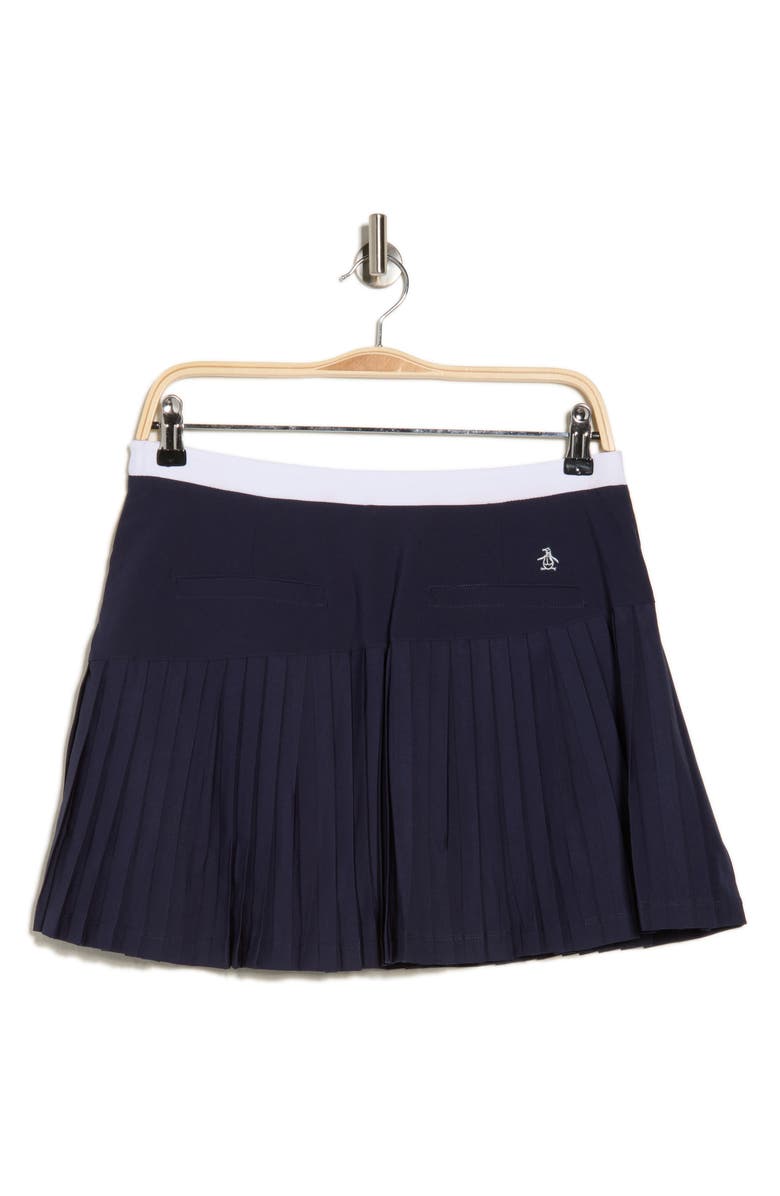 Original Penguin Asymmetric Pleated Tennis Skort, Alternate, color, 