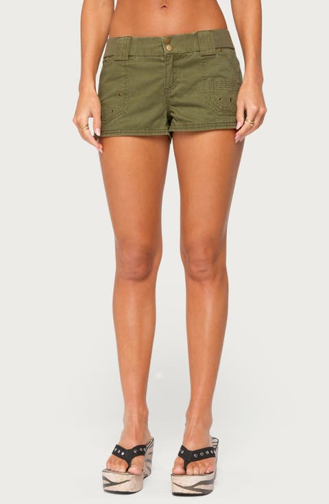 Hadie Cotton Cargo Shorts