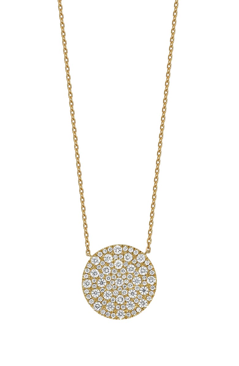 Bony Levy Diamond Medallion Pendant Necklace, Main, color, 