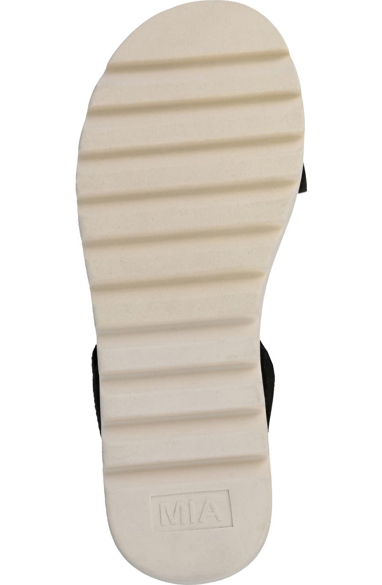 MIA Olany Platform Wedge Ankle Strap Sandal, Alternate, color,