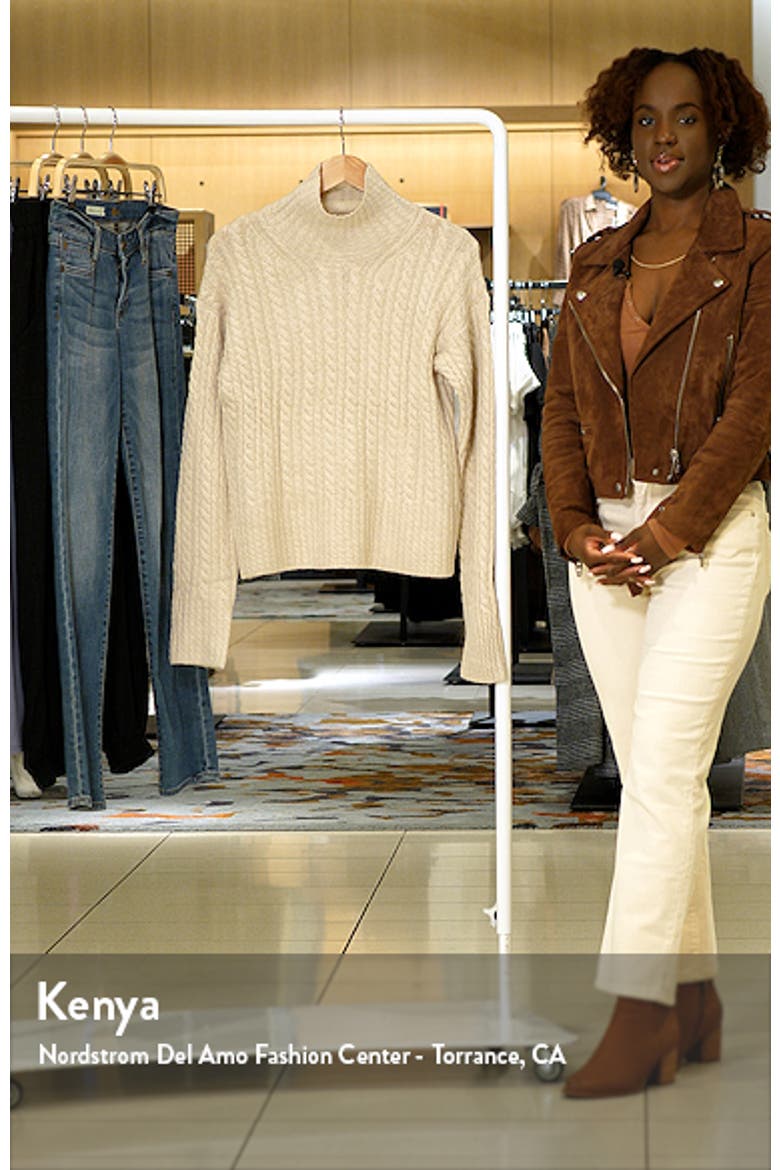 Jacqueline Cable Knit Sweater video