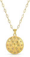 KOZAKH Sun Medallion Necklace