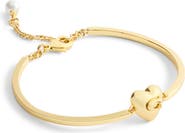 COACH Signature C Puffy Heart Charm Bracelet
