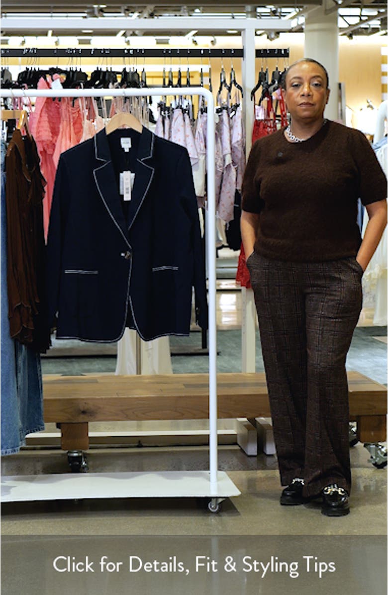 Accent Stitch Sleek Stretch Blazer, sales video thumbnail