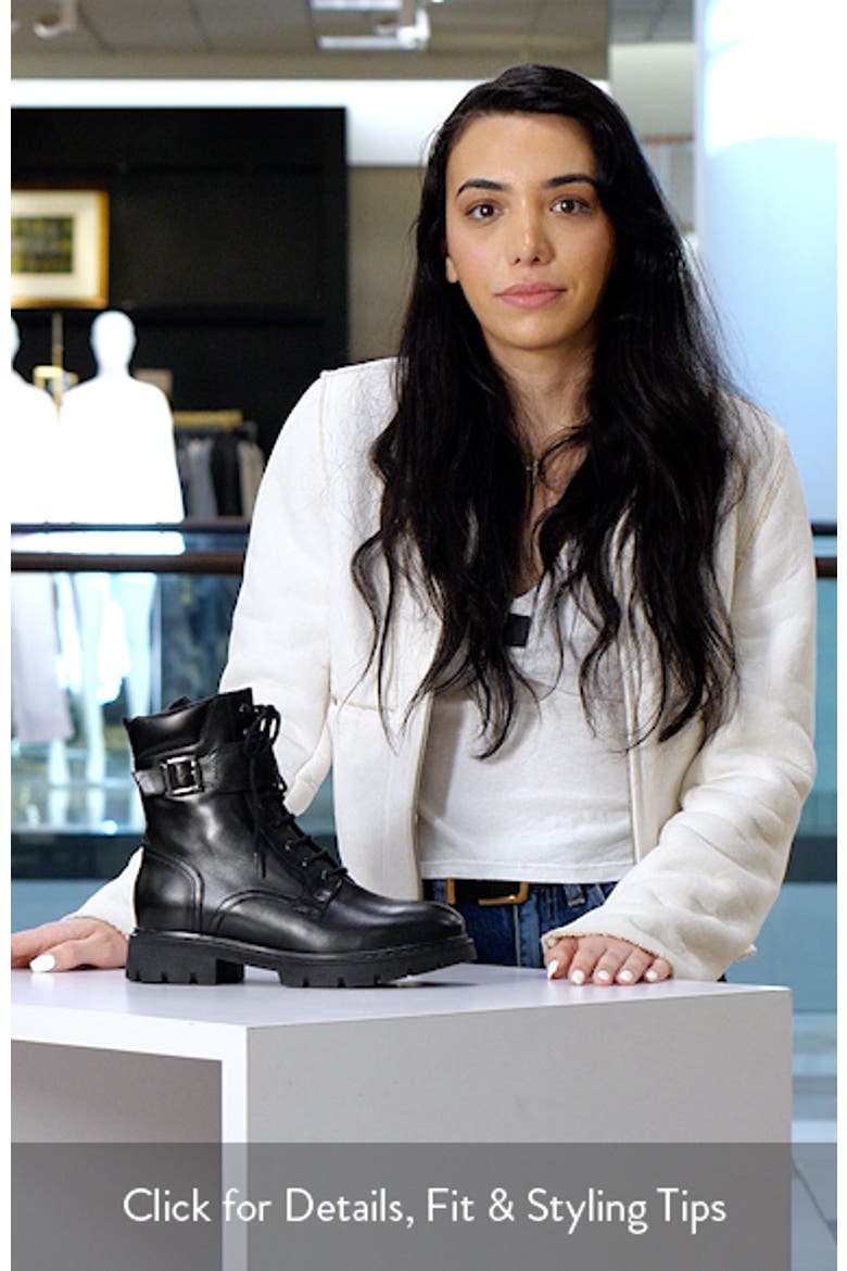 Buckle Combat Boot video