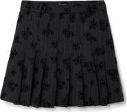 Desigual Dalian Tonal Embroidery Pleat Miniskirt
