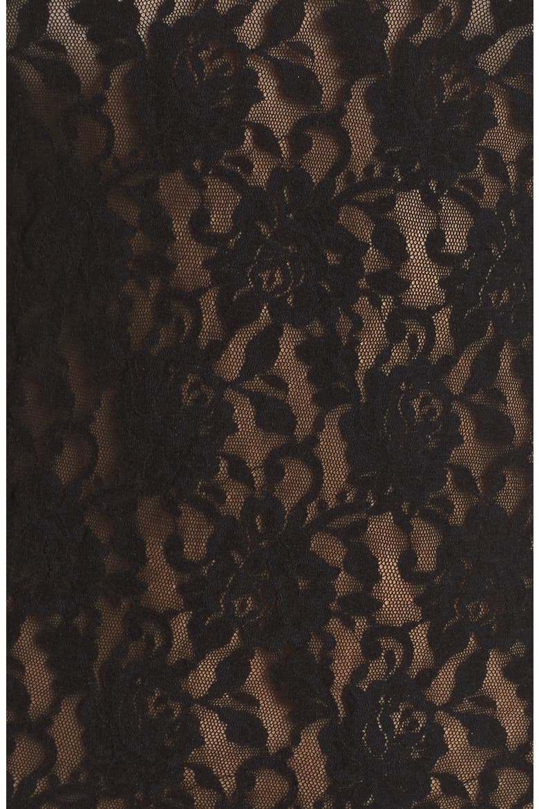 Signature Lace 2-Way Top, Alternate, color, BLACK
