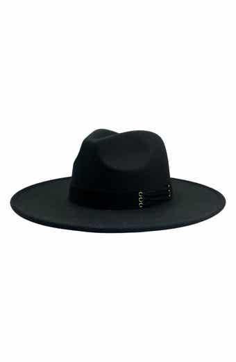 MARCUS ADLER Wide Brim Felt Panama Hat