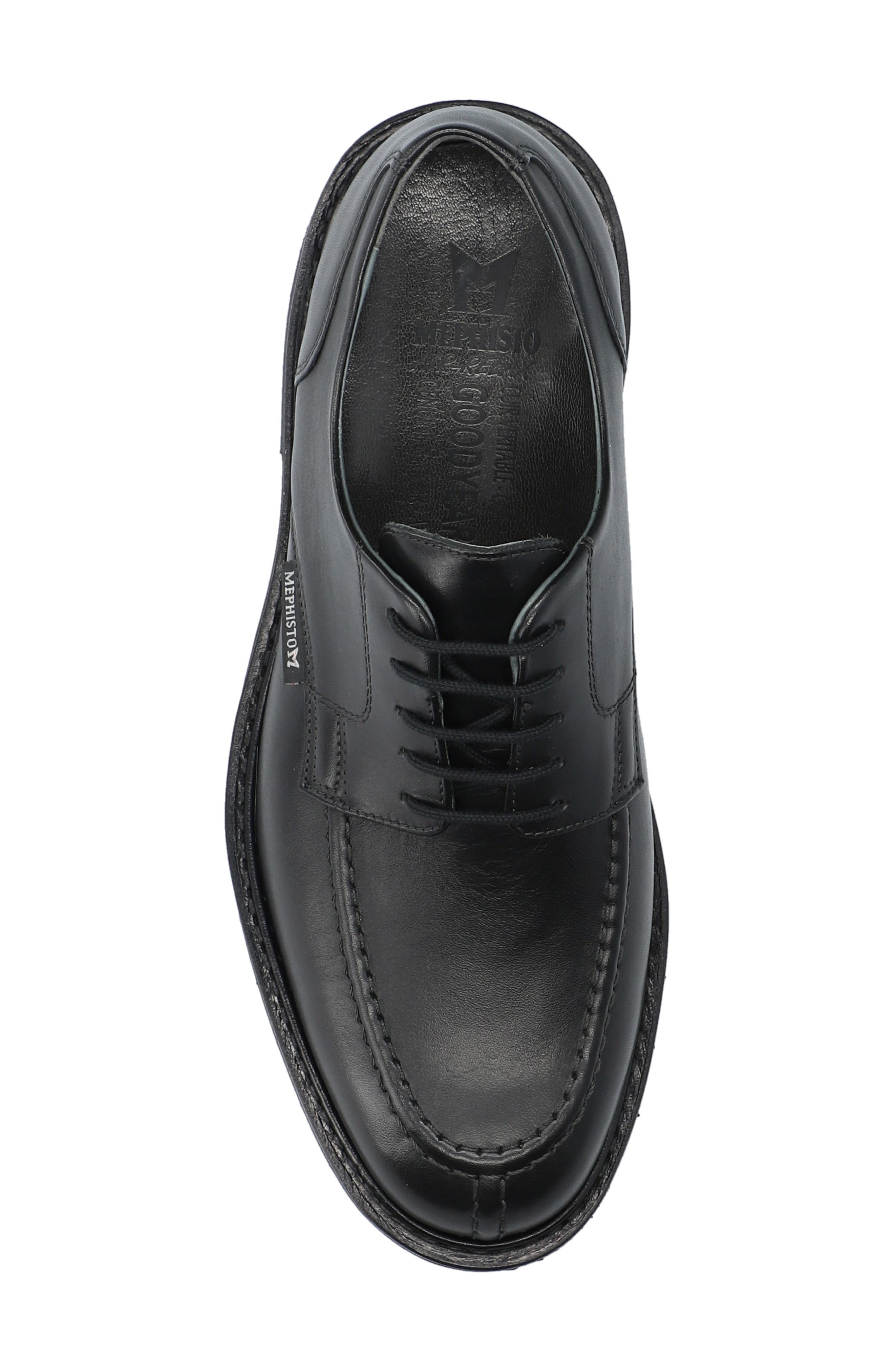 Mephisto Phoebus Derby, Alternate, color, Black Smooth