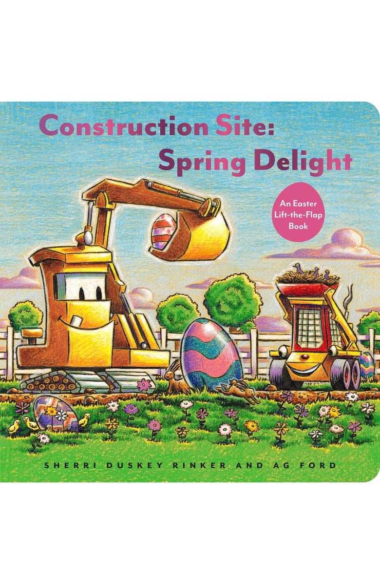 Chronicle Books 'Construction Site: Spring Delight' Book, Alternate, color, Multi