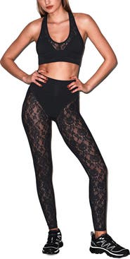 Fleur Du Mal Le Stretch Lace Legging