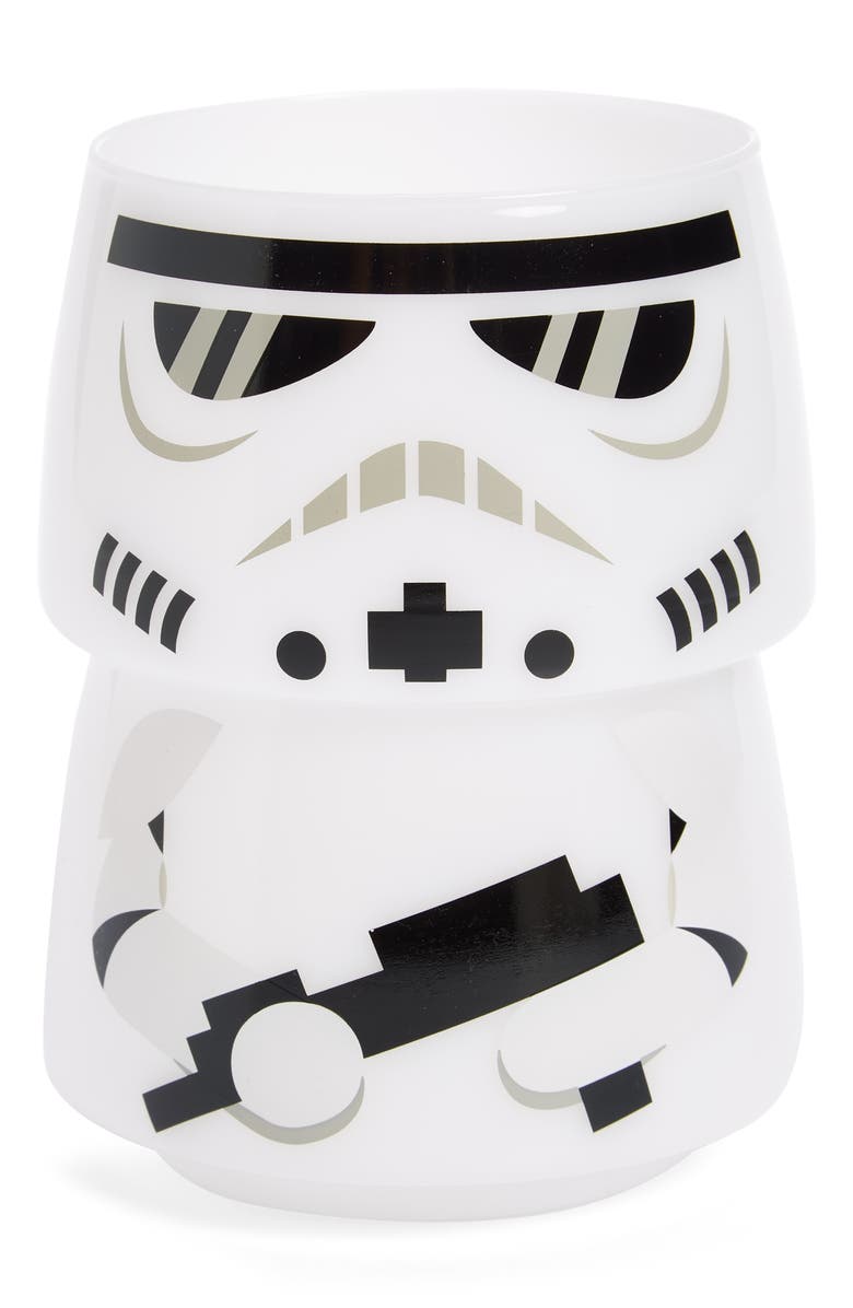 JoyJolt x Star Wars<sup>™</sup> Stormtrooper<sup>™</sup> Set of 2 Stacking Mugs, Main, color, Stormtrooper