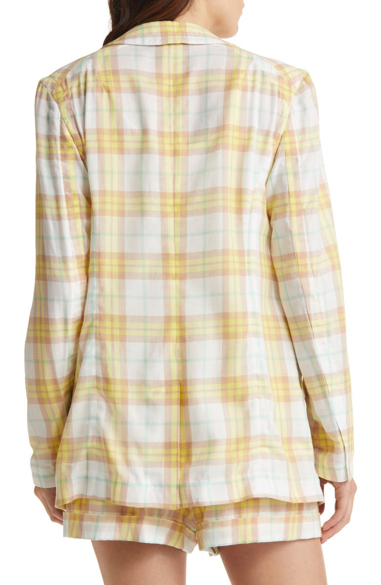 Margot Plaid Blazer