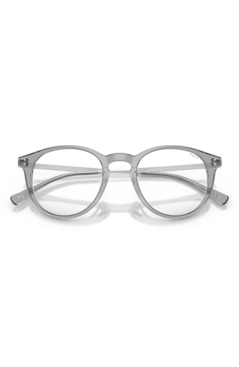 Polo Ralph Lauren 50mm Phantos Blue Light Blocking Glasses, Alternate, color,
